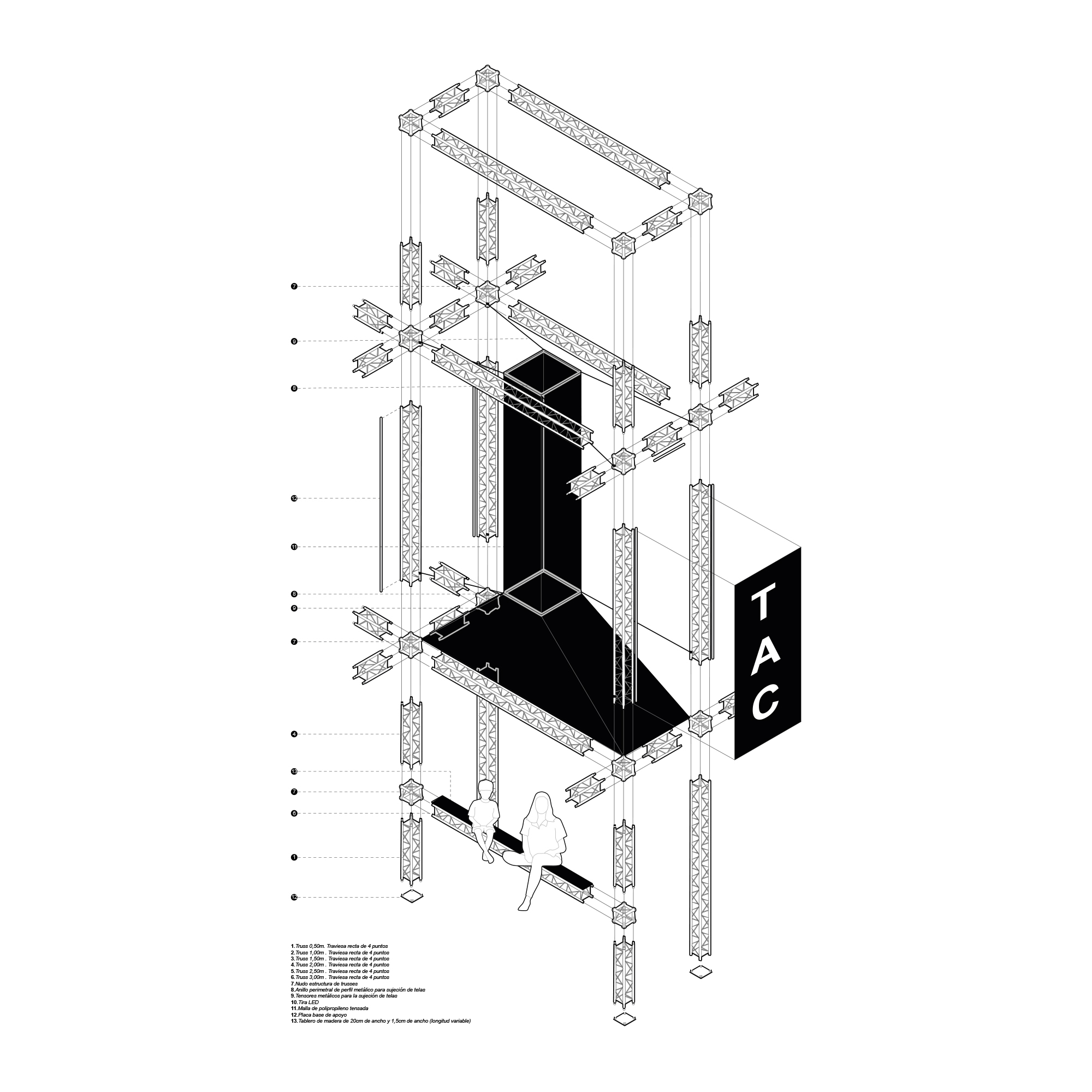 Truss(t) de procés — AXO CONSTRUCTIVA